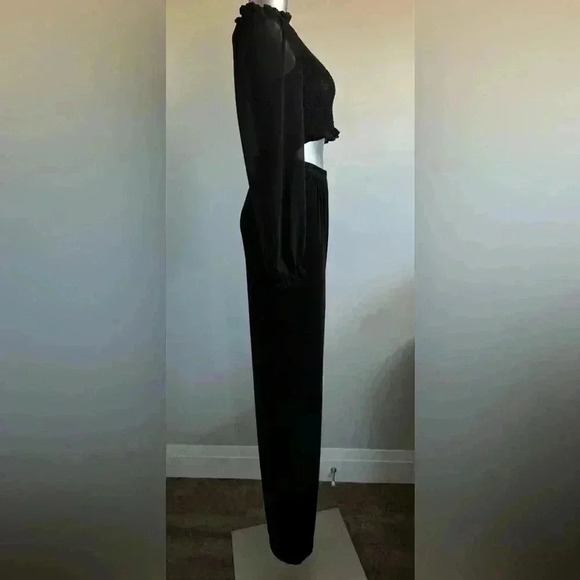 Picadilly stretchy Fashion Black Straight Leg Pants - Picture 5 of 6